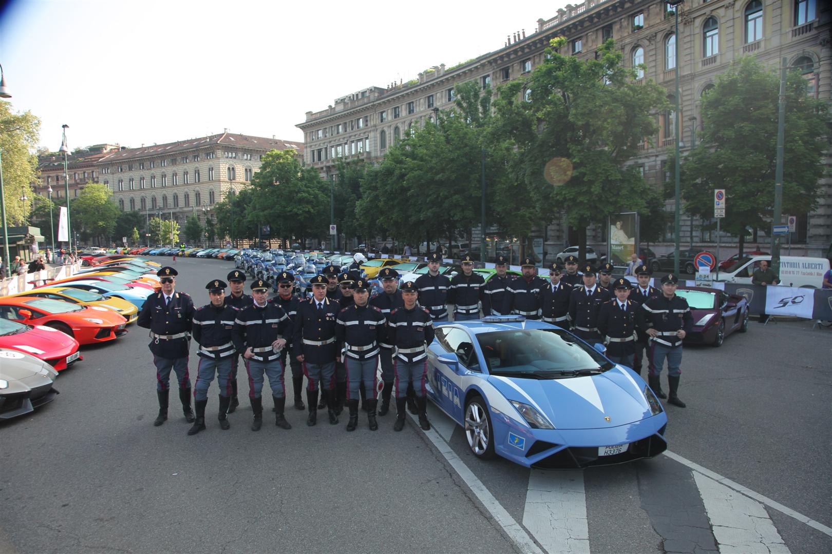 POLO Magazine motoring Lamborghini 50th Anniversary - Grande Giro 7